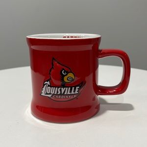 University of Louisville Cardinals Logo Football Coffee Mug Cup